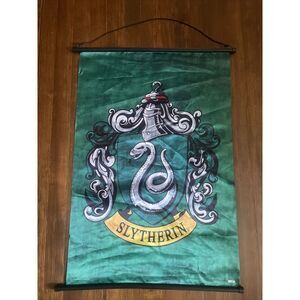NECA RARE Harry Potter Slytherin Crest Indoor Banner Promotional